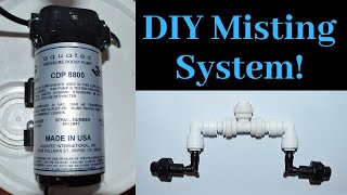 Easy to Build DIY Misting System [upl. by Enahpad]