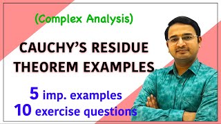 Cauchys Residue Theorem Examples Complex Analysis [upl. by Adnuhser]