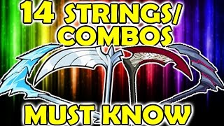 14 SCYTHE COMBOSSTRINGS YOU NEED TO KNOW  brawlhalla guide [upl. by Tterrag]