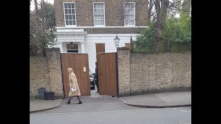 Paul McCartney comes out of his house in London [upl. by Emyle]