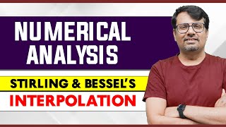 Interpolation Formula  Stirling Gauss Forward amp Backward Bessels  Example amp Solution [upl. by Etem]