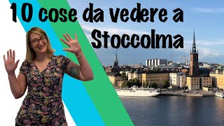 10 COSE da VEDERE a STOCCOLMA  i miei consigli per visitare la capitale svedese [upl. by Stan153]