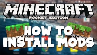 How to Install Mods for Minecraft Pocket Edition 0161 Android [upl. by Leventhal]