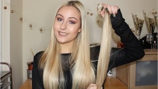 HOW TO Applying Hair Extensions to Thin Hair [upl. by Eedoj993]