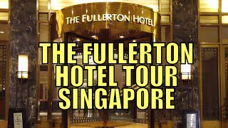 The Fullerton Hotel Tour Singapore [upl. by Adanar510]