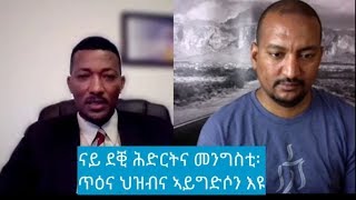 quotኣብ ኤረትራ ፡ ናይ ደቒ ሕድርትና መንግስቲ እዪ ዘሎquot Interview with Awet Haile [upl. by Elliot]