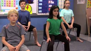 Yoga in the Classroom K–4 Chair Sequence [upl. by Ridglea]