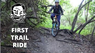 Your First MTB Trail Ride  Mountain Biking Explained EP3 [upl. by Adyan]