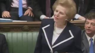 Margaret Thatchers last Prime Ministers Questions 27 November 1990 [upl. by Kosey784]