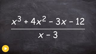 Dividing polynomials using long division [upl. by Anaoj]