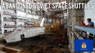 URBEX  Abandoned Soviet Space Shuttles Buran in Baikonur [upl. by Max]