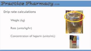 Heparin dosing explained [upl. by Li415]