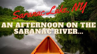 Saranac Lake NY Adirondacks l NFCT l Hornbeck l Hurricane Kayak l Canoeing l Kayaking [upl. by Mayne784]