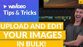 WeVideo Tips and Tricks LIVE How to edit and upload in bulk [upl. by Annaid]