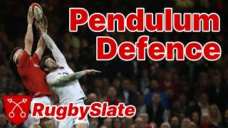 Pendulum Defence  How to Defend Against Kicks in Rugby  RugbySlate [upl. by Atnovart]