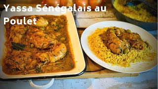 Poulet yassa rapide facile escale gourmande au Sénégal [upl. by Oivalf]