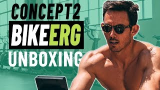 Concept2 BikeErg UNBOXING and REVIEW [upl. by Yllehs930]