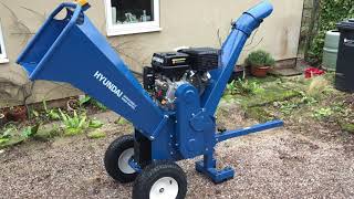 Hyundai HYC1500E2 Wood Chipper [upl. by Noffihc857]