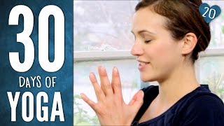 Day 20  Heart Practice  30 Days of Yoga [upl. by Briant]