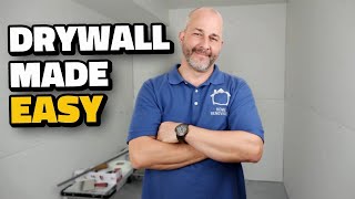 DIY Drywall Finishing  18 Tips and Tricks [upl. by Nomled]