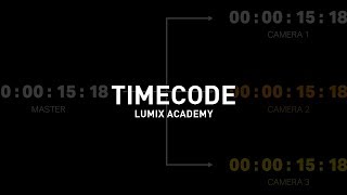 LUMIX Academy S1H  17 Understanding Timecode [upl. by Htiaf]