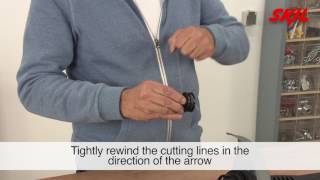 How to rewind the spool of a strimmer [upl. by Disraeli878]