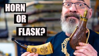 BLACK POWDER HORN OR FLASK [upl. by Noid771]