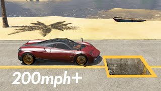 Big Ramp Jumps with Expensive Cars 4  BeamNG Drive Crashes  DestructionNation [upl. by Enirhtak]