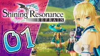 Shining Resonance Refrain Walkthrough Part 1 PS4 XB1 Switch English  No Commentary [upl. by Arymas]