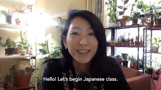 Japan Society Language Center  Offering Online Classes [upl. by Linneman]