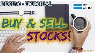 DEGIRO  Trading Tutorial [upl. by Verger638]