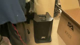 Seismic Audio Tower1 Unboxing [upl. by Kalila]