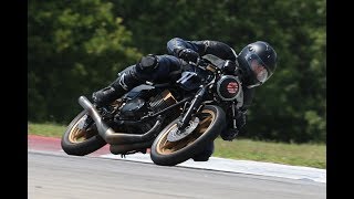 Yamaha RD400 Track Day [upl. by Leitman]