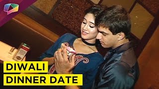 Mohsin Khan and Shivangi Joshi Diwali dinner [upl. by Vitale]