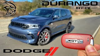 The 180MPH Dodge Durango SRT Hellcat is an Absurdly Awesome Family SUV InDepth Review [upl. by Crysta]