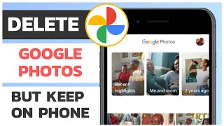 Delete Photos From Google Photos But Keep on Device  How to Delete Google Photos [upl. by Luhey]