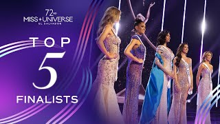 72nd MISS UNIVERSE  TOP 5  Miss Universe [upl. by Shatzer540]