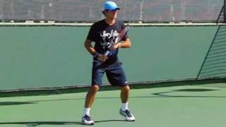 Roger Federer Forehand in Slow Motion [upl. by Eignat]