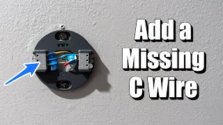 Fix Nest Thermostat Issues by Installing a C Wire [upl. by Fairley414]