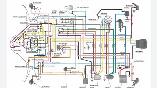 Wiring and electrical components on a Vespa [upl. by Christophe]