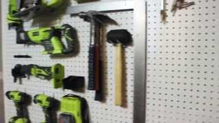 DIY Garage Shop PegBoard [upl. by Ethan]