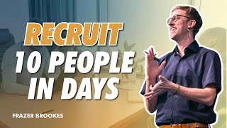 Network Marketing Recruiting – How To Recruit 10 People In 10 Days [upl. by Heidi]