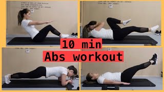 10 minutes ABS workout 🙌🏼 With timer  Гэдэсний дасгал [upl. by Alejandra]