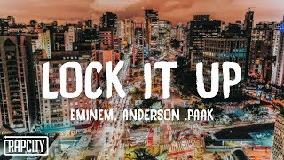 Eminem  Lock It Up Lyrics ft Anderson Paak [upl. by Lynda220]