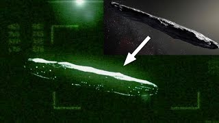 Alien Probe Oumuamua Animation [upl. by Blood454]