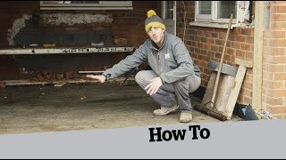 How to build the floor of an extension How to Build an Extension 8 [upl. by Lexine606]