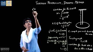 Torsion Pendulum Dynamic method  Jeya P  Department of Physics [upl. by Walli]