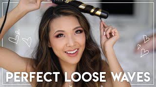 HOW TO CURL YOUR HAIR  InDepth Curling Wand Tutorial [upl. by Airotcivairam357]