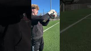 Sights amp sounds from goalkeeper training [upl. by Onailerua]