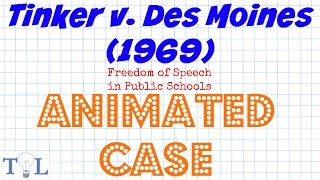 Tinker v Des Moines  Landmark Cases  Episode  4 [upl. by Nossila5]